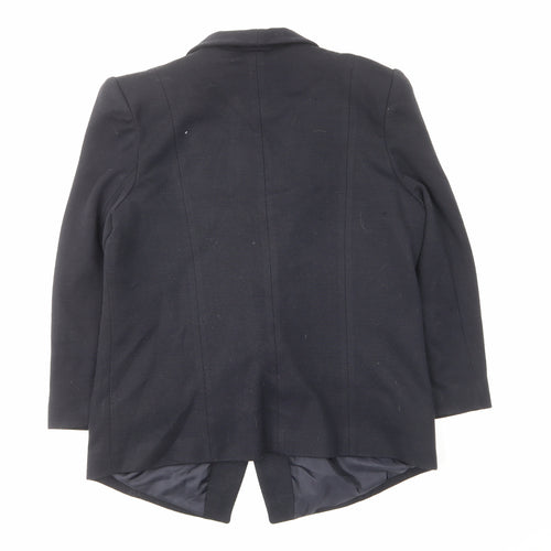 ASOS Womens Blue Jacket Blazer Size 16 Button