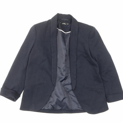 Miss Selfridge Womens Blue Jacket Size 10