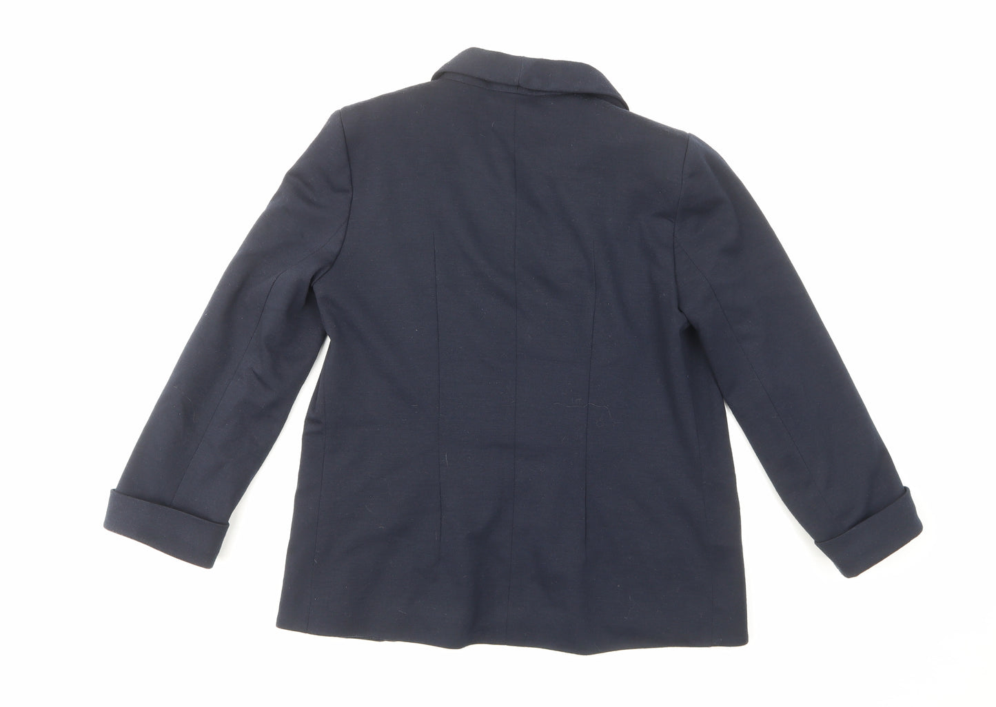 Miss Selfridge Womens Blue Jacket Size 10