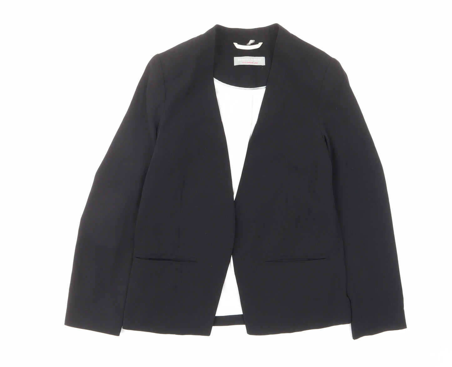 Dorothy Perkins Womens Black Jacket Blazer Size 8