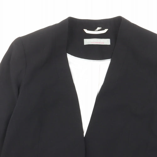 Dorothy Perkins Womens Black Jacket Blazer Size 8