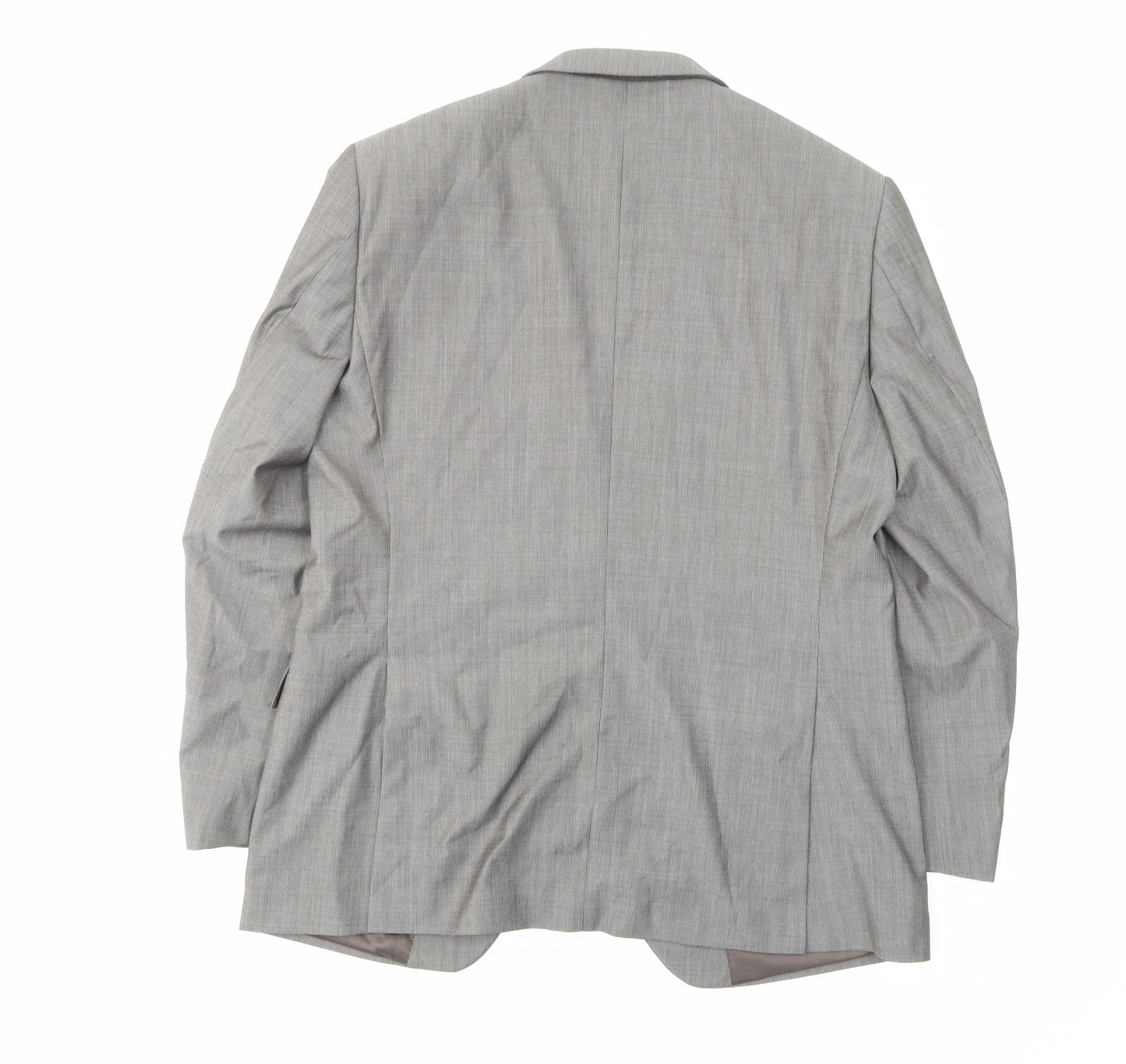 Autograph Mens Grey Wool Jacket Suit Jacket Size 42 Regular - Inside pockets