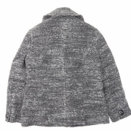 BHS Womens Grey Jacket Size 16 Button - Pockets