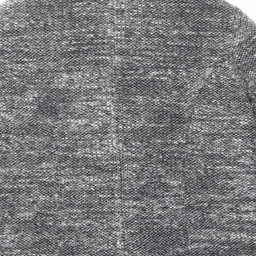 BHS Womens Grey Jacket Size 16 Button - Pockets