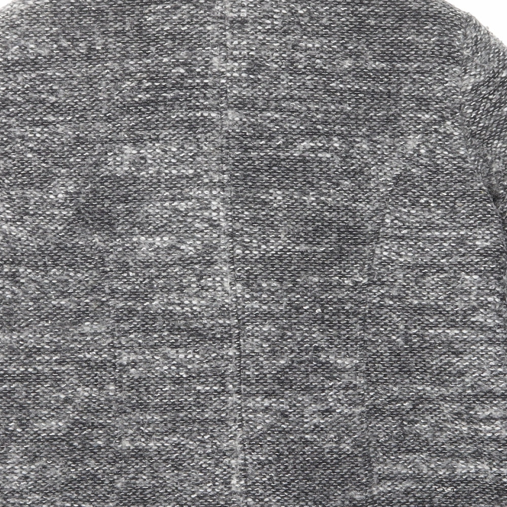 BHS Womens Grey Jacket Size 16 Button - Pockets
