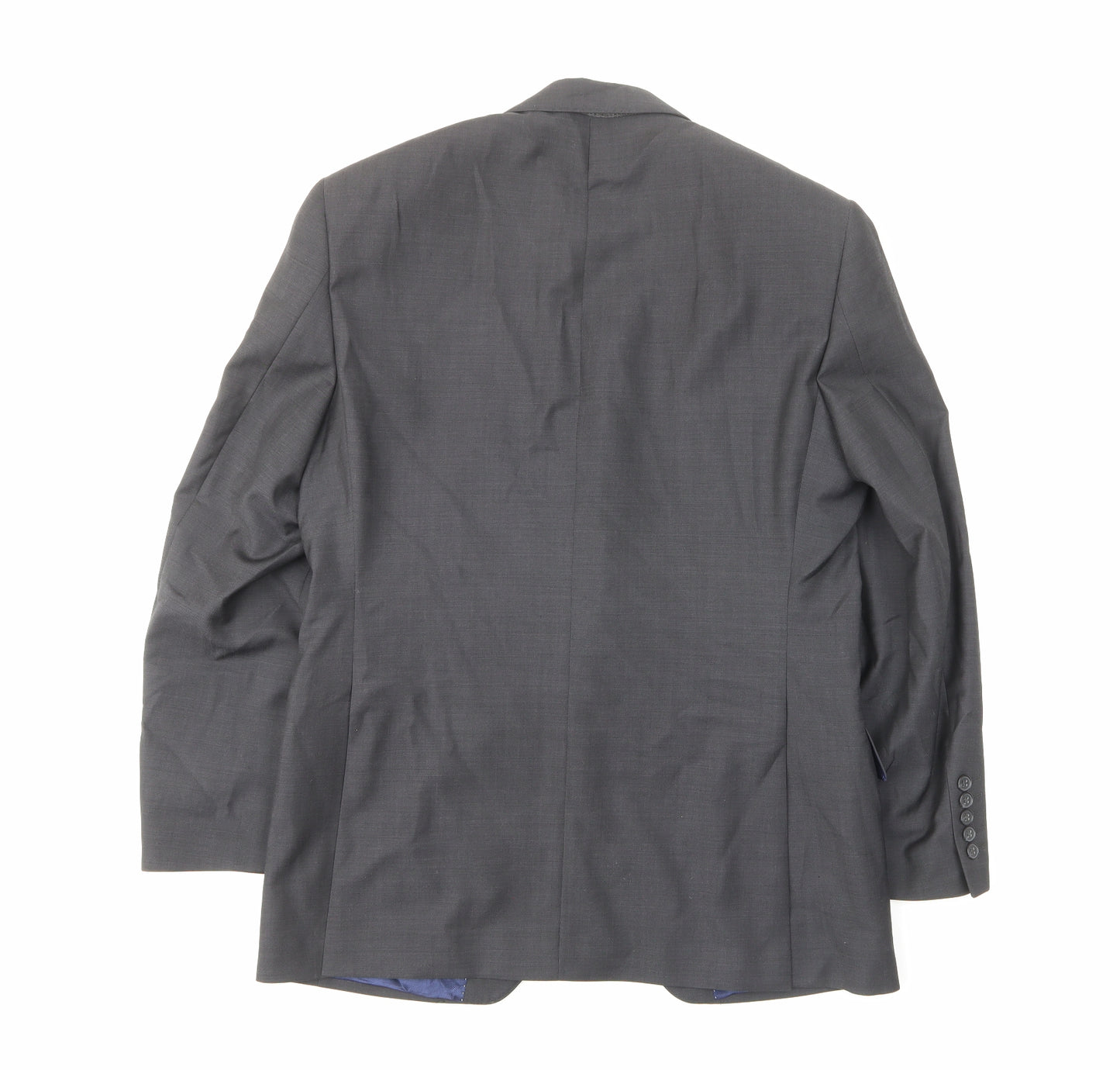 Skopes Mens Grey Wool Jacket Suit Jacket Size 40 Regular - Inside pockets