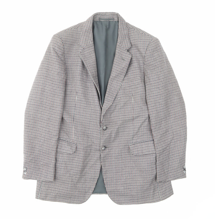 St Michael Mens Multicoloured Plaid Wool Jacket Suit Jacket Size 42 Regular - Inside pockets