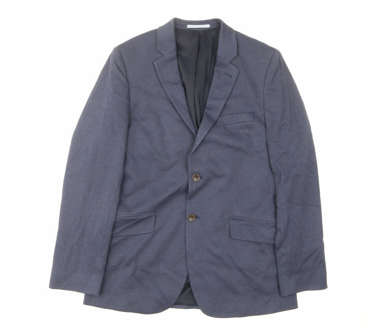 Crew Clothing Mens Blue Camel Jacket Suit Jacket Size 40 Regular - Pockets