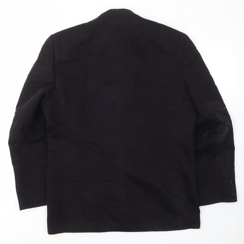 KIIT Womens Black Jacket Size 10 Button - Pockets