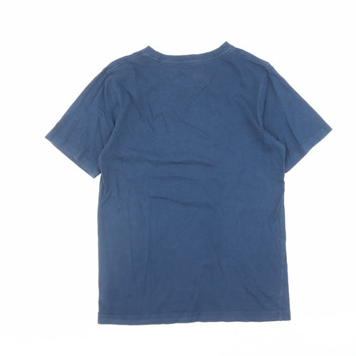 Converse Boys Blue Cotton Pullover T-Shirt Size XL Crew Neck Pullover - Size 13-15 Years