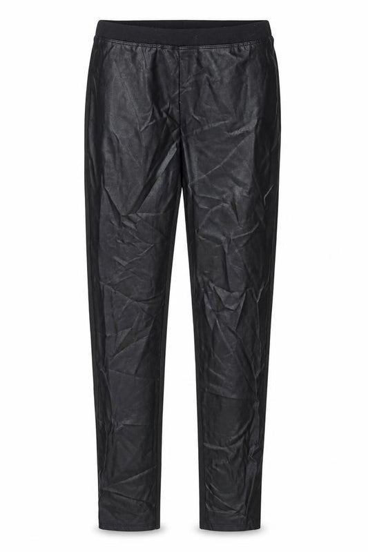 River Island Girls Black Polyester Carrot Trousers Size 11-12 Years L27 in Regular