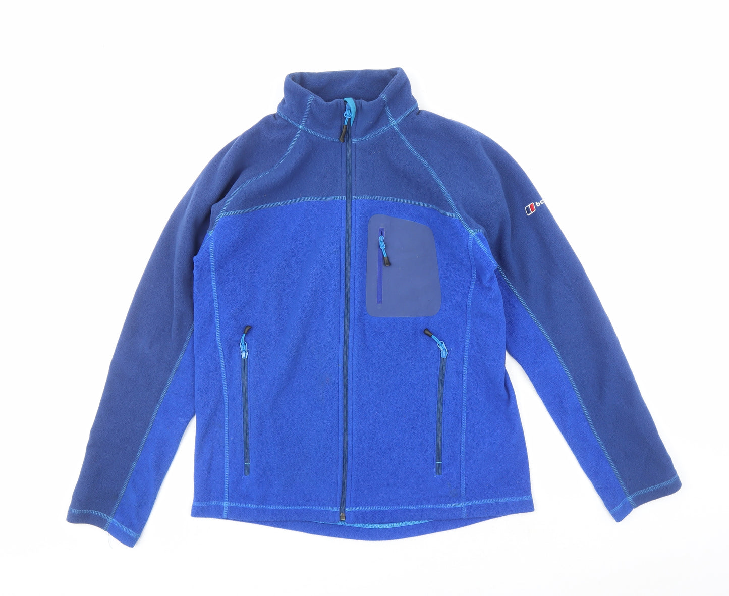 Berghaus Mens Blue Jacket Size M Zip