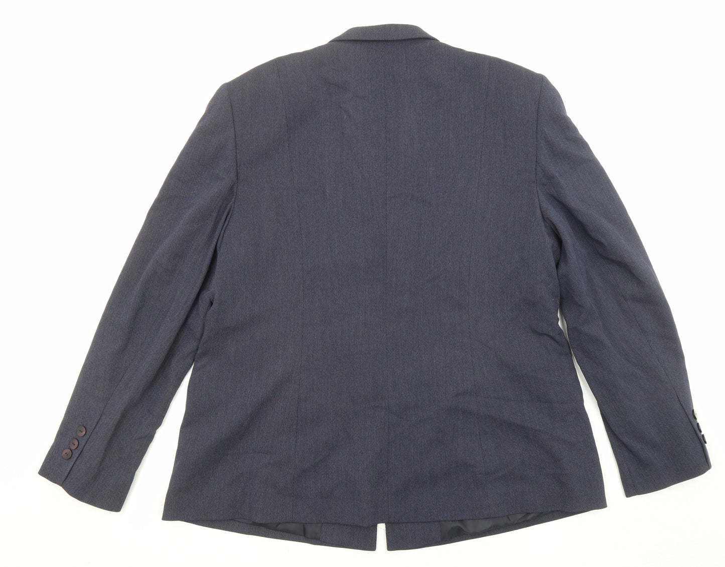 Debenhams Womens Blue Polyester Jacket Suit Jacket Size 16