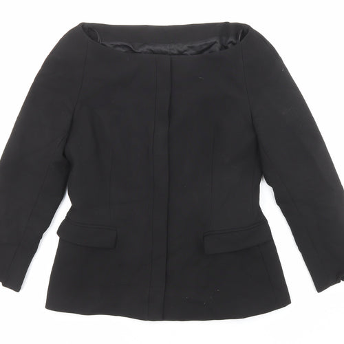 Zara Womens Black Jacket Size L Zip