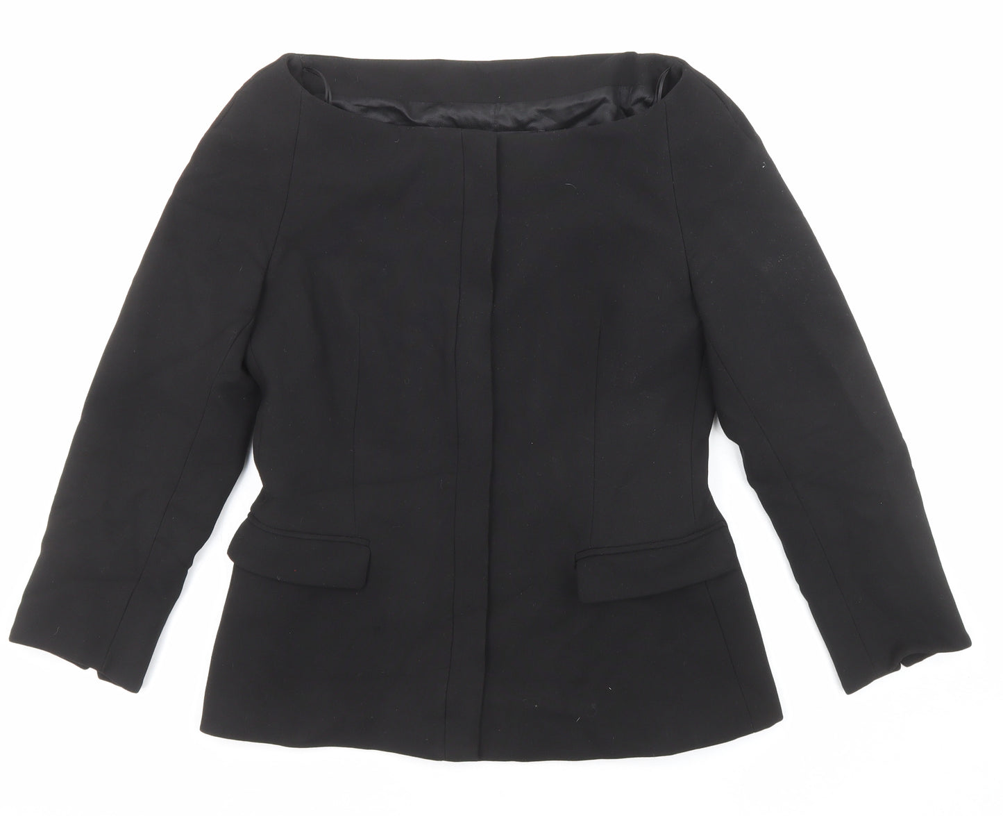 Zara Womens Black Jacket Size L Zip