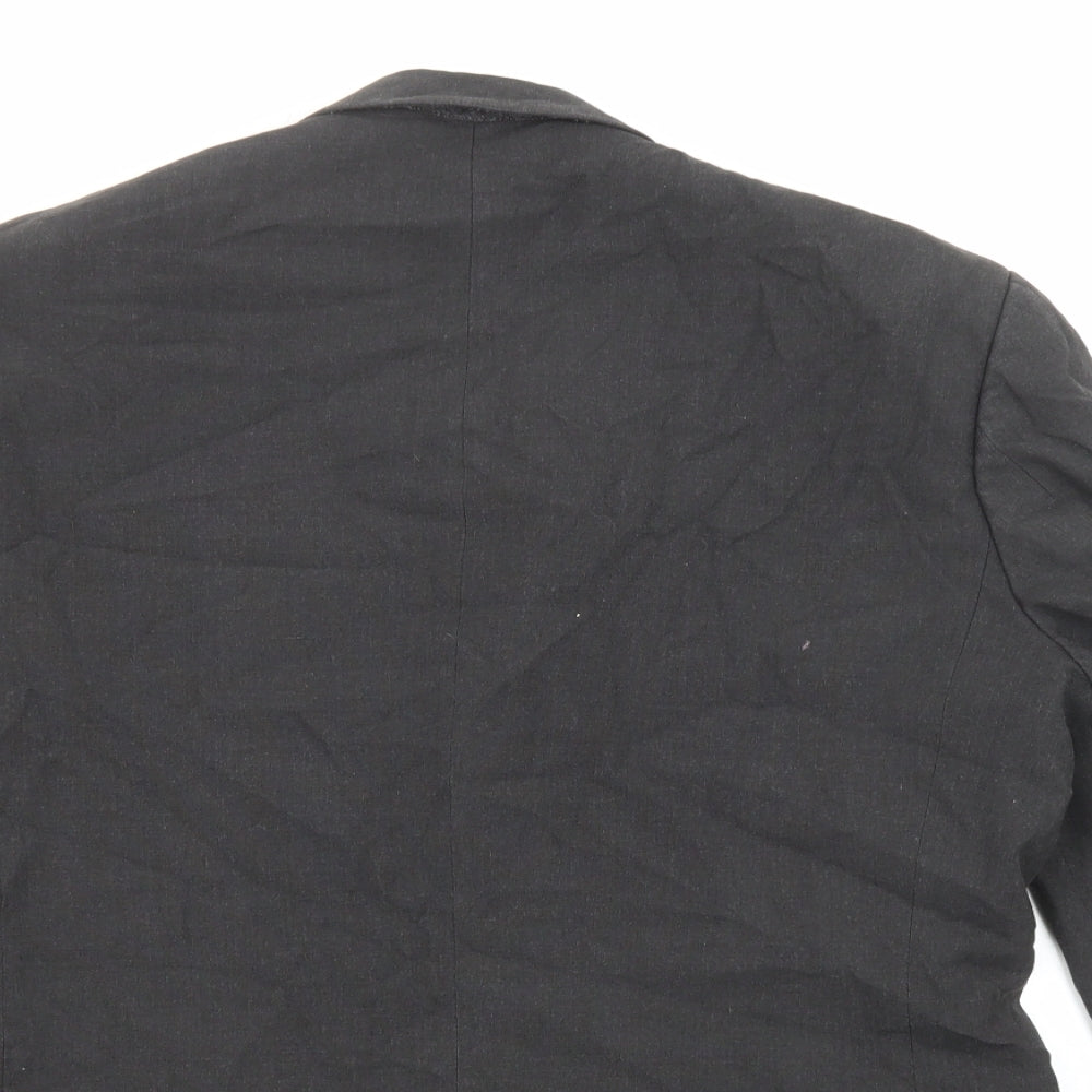 Zara Womens Black Jacket Size L Zip