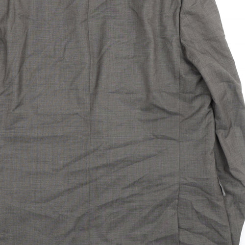 Marks and Spencer Mens Grey Wool Jacket Suit Jacket Size 44 Regular