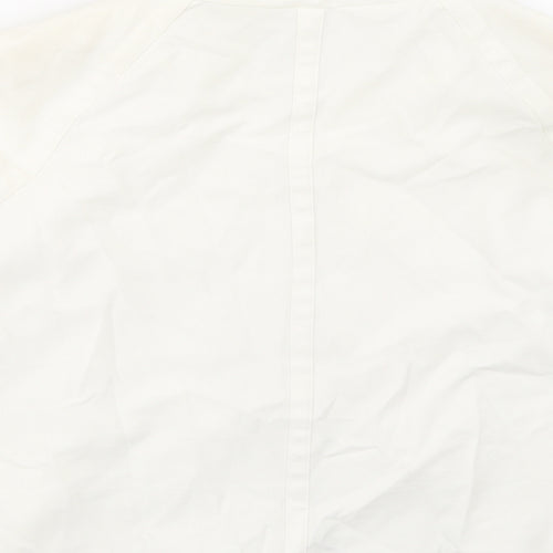 Principles Womens Ivory Jacket Size 10 Zip - Pull cord collar