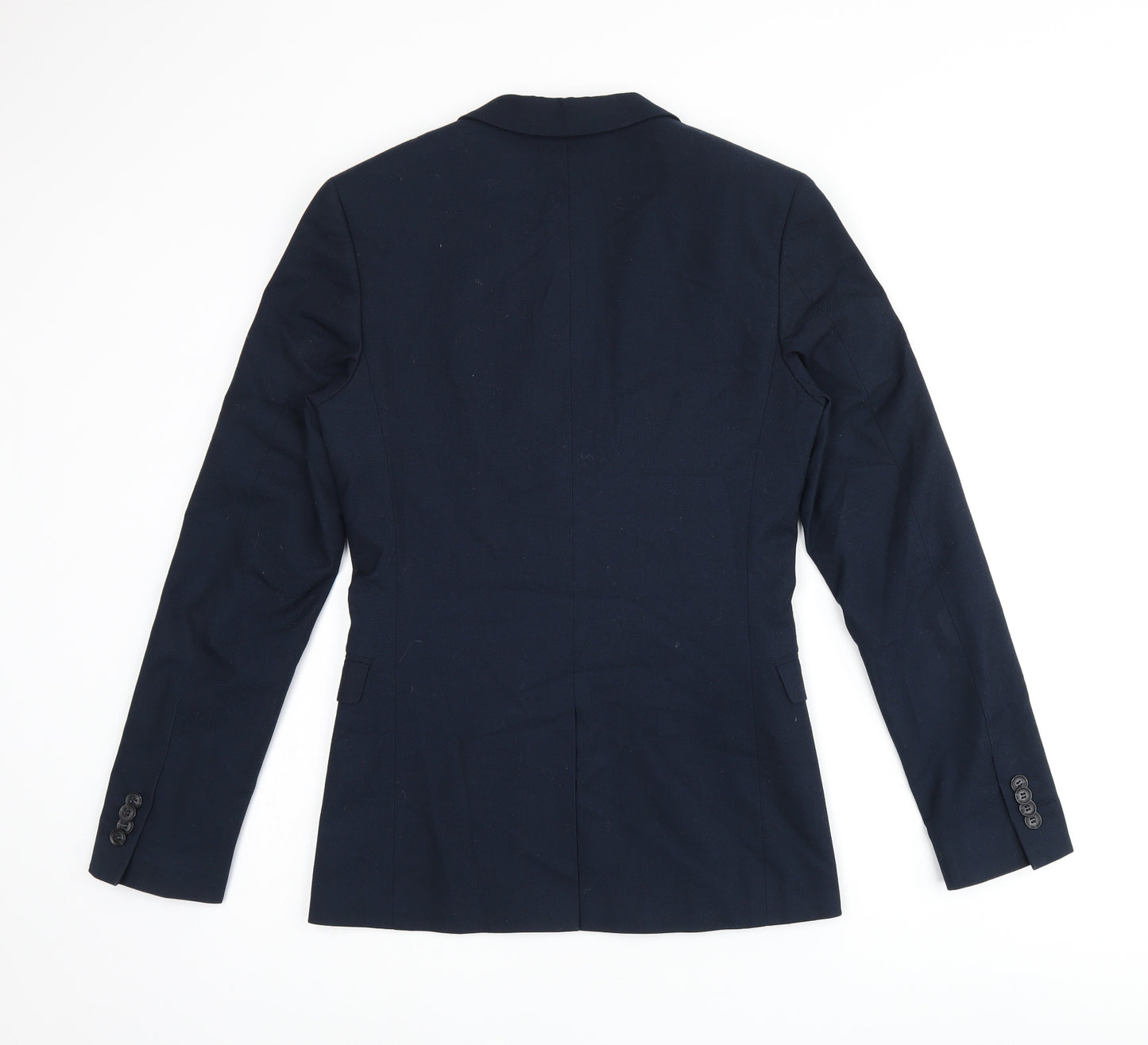 Topman Mens Blue Polyester Jacket Blazer Size 34 Regular