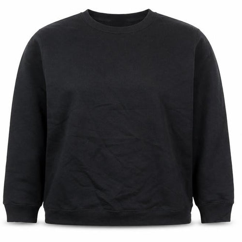 Boohoo Womens Black Cotton Pullover Sweatshirt Size XL Pullover - Lovers Club, Unisex