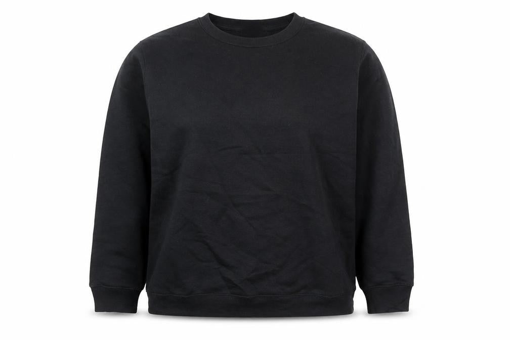 Boohoo Womens Black Cotton Pullover Sweatshirt Size XL Pullover - Lovers Club, Unisex