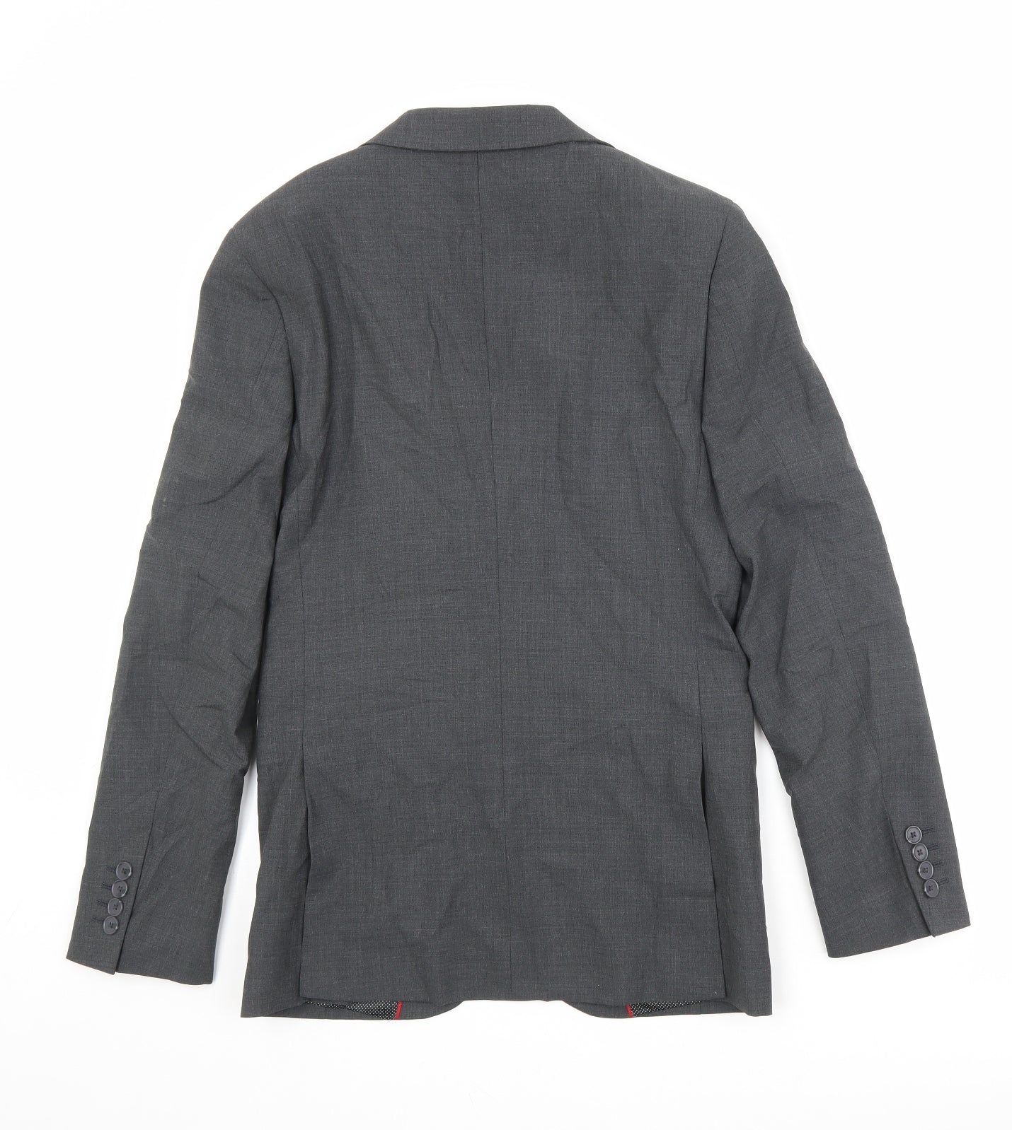 Marks and Spencer Mens Grey Wool Jacket Suit Jacket Size 34 Regular