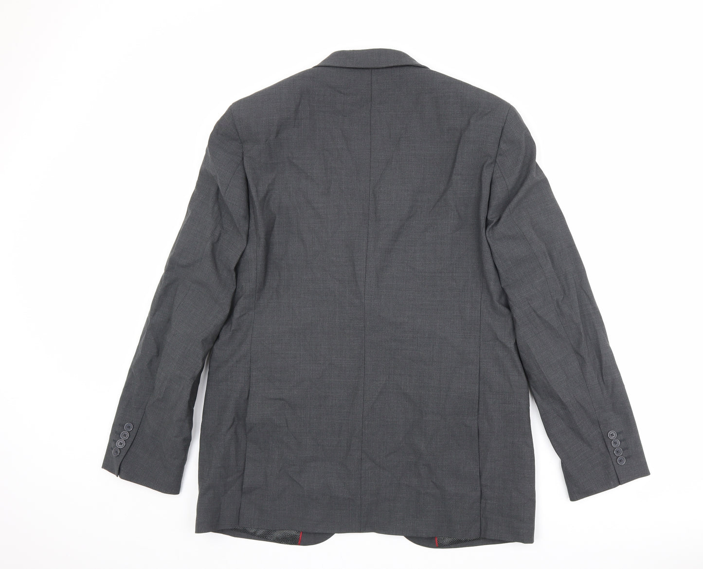 Marks and Spencer Mens Grey Wool Jacket Suit Jacket Size 42 Regular