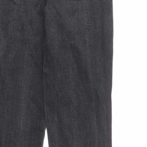 George Womens Grey Cotton Skinny Jeans Size 8 L26 in Regular Zip