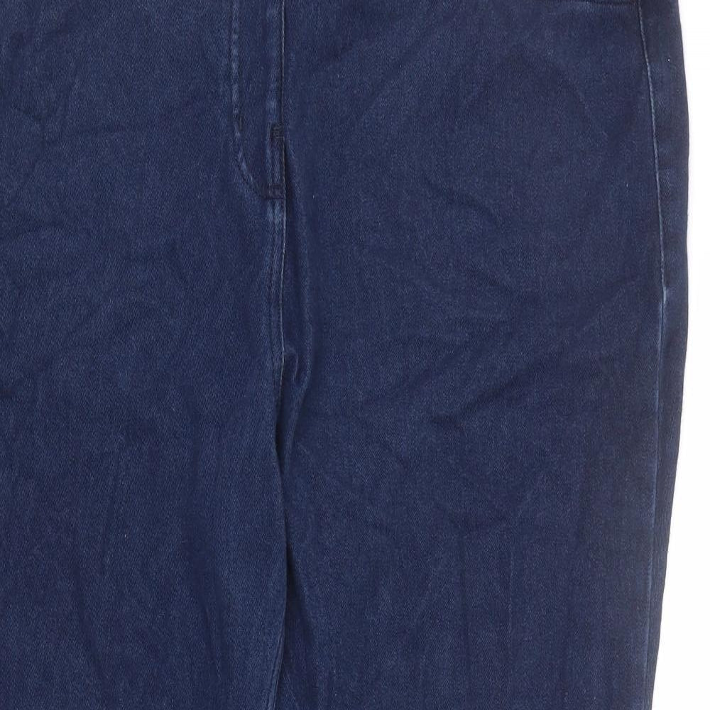 NEXT Womens Blue Cotton Jegging Jeans Size 20 L25 in Regular - Cropped