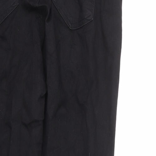 George Womens Black Cotton Skinny Jeans Size 36 in L27 in Regular Zip