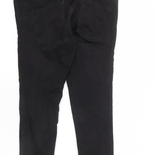 NEXT Womens Black Cotton Jegging Jeans Size 10 L27 in Regular