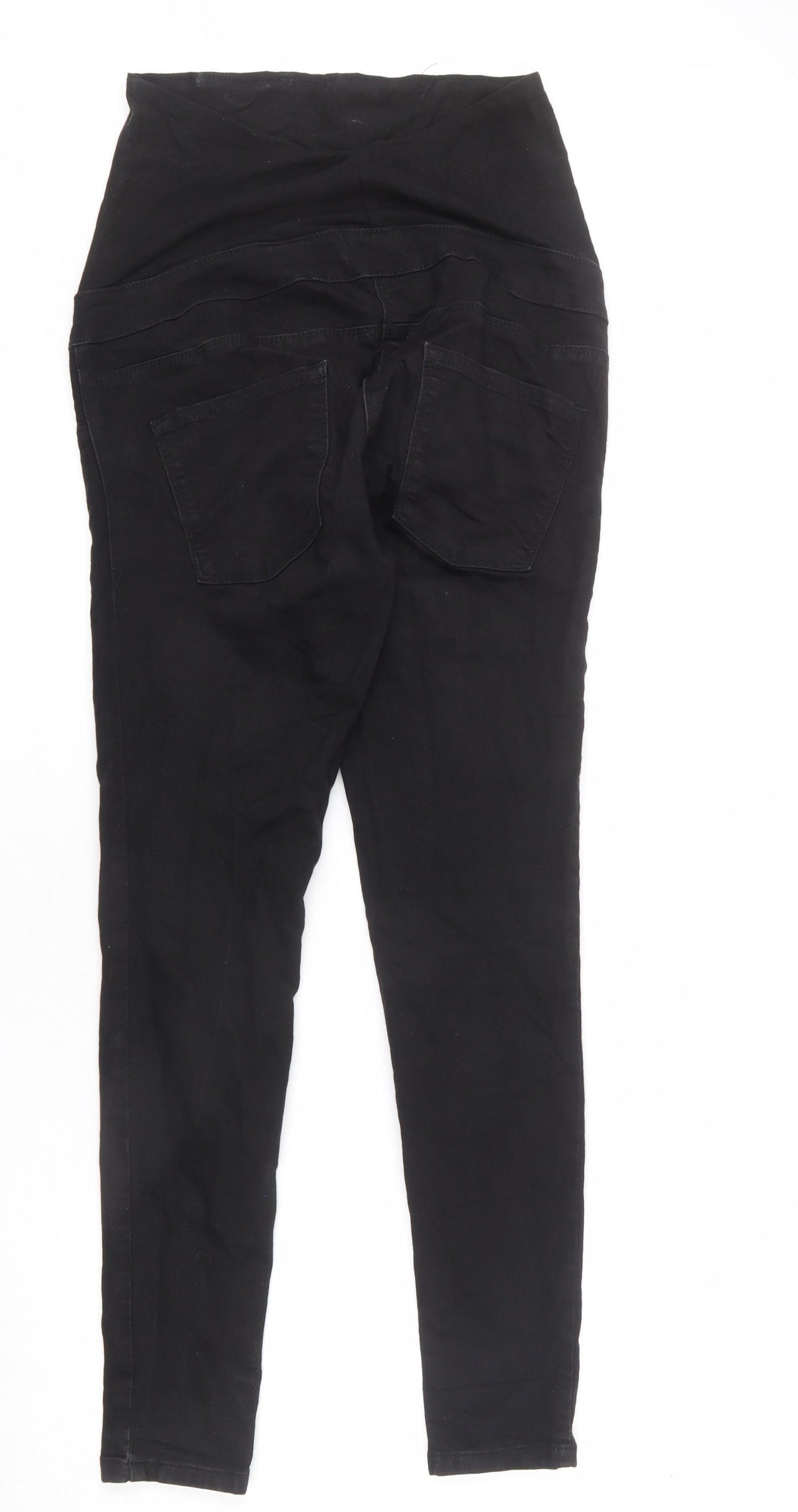 NEXT Womens Black Cotton Jegging Jeans Size 10 L27 in Regular