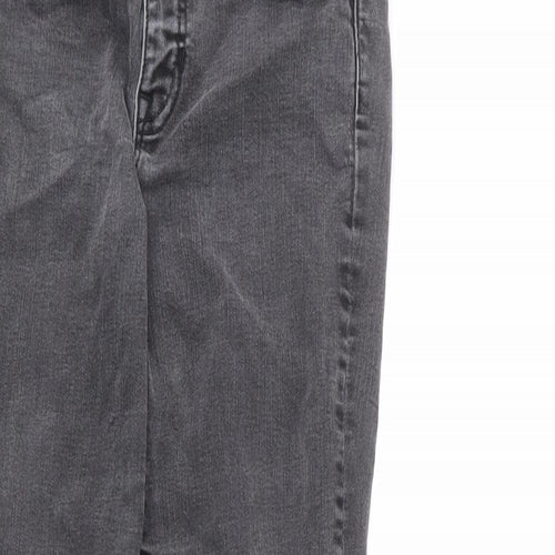 Gap Womens Grey Cotton Skinny Jeans Size 27 in L27 in Regular Zip