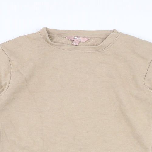Marks and Spencer Womens Brown Cotton Pullover Sweatshirt Size S Pullover