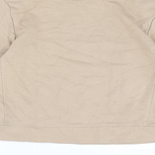 Marks and Spencer Womens Brown Cotton Pullover Sweatshirt Size S Pullover