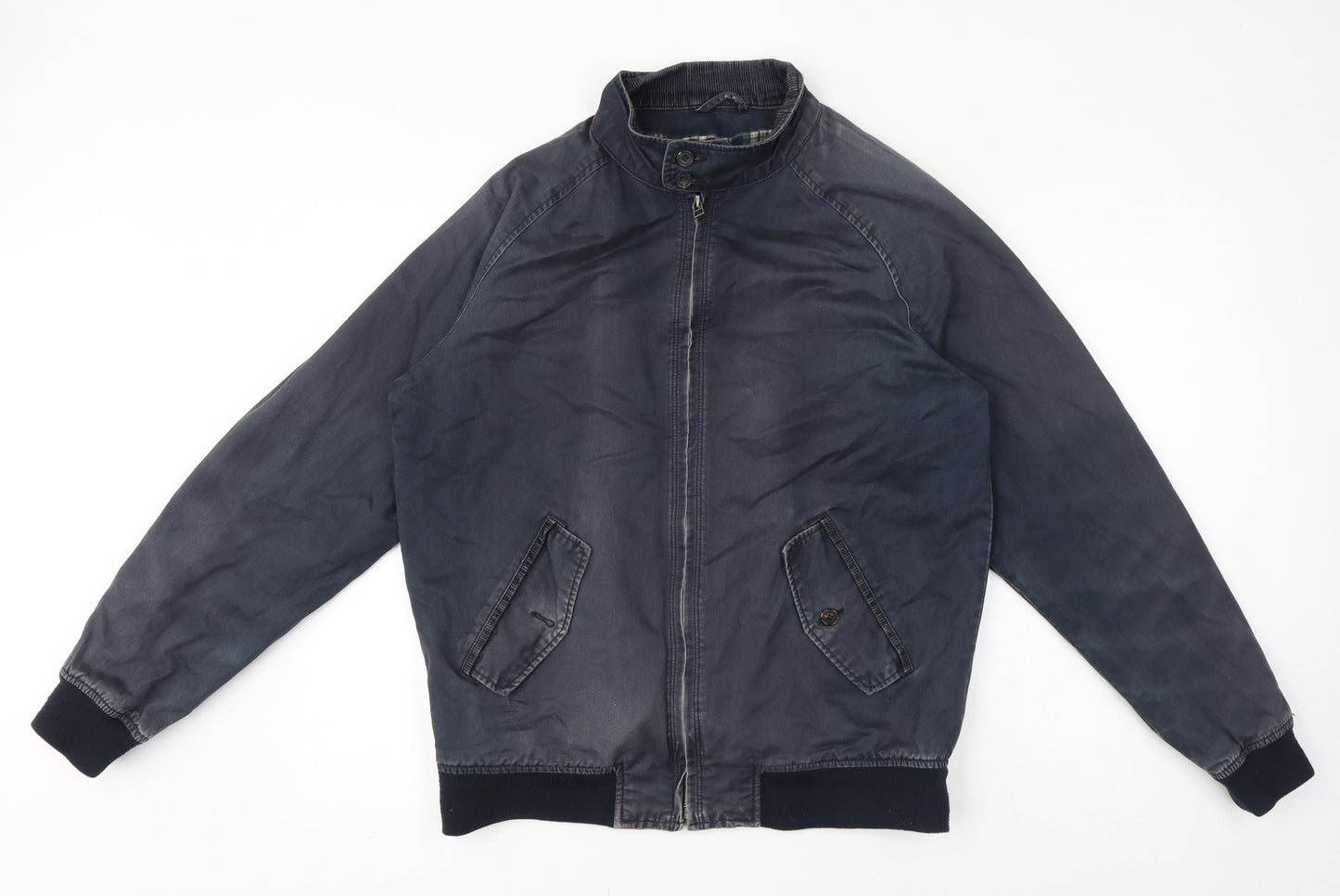 Maine Mens Grey Jacket Size M Zip
