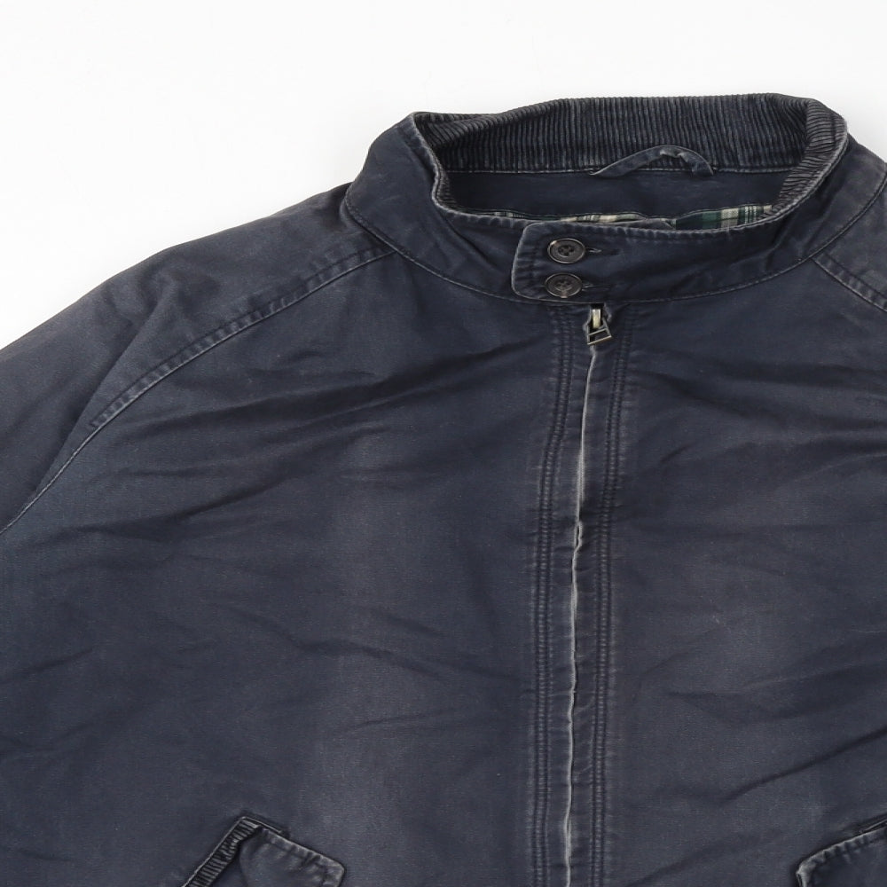 Maine Mens Grey Jacket Size M Zip