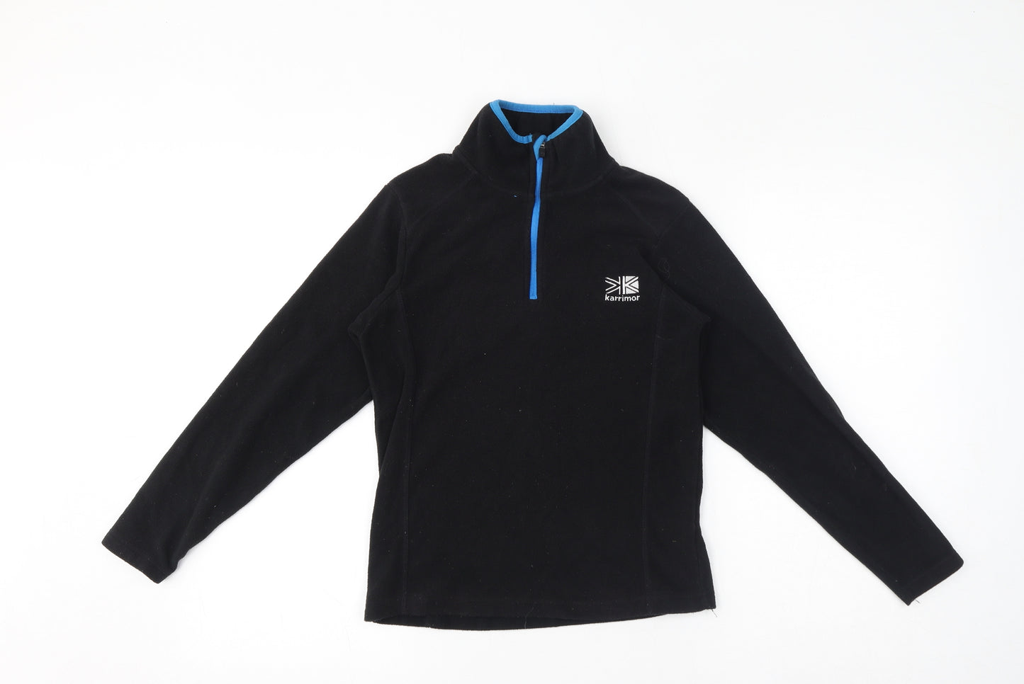 Karrimor Boys Black Polyester Pullover Sweatshirt Size 9-10 Years Pullover