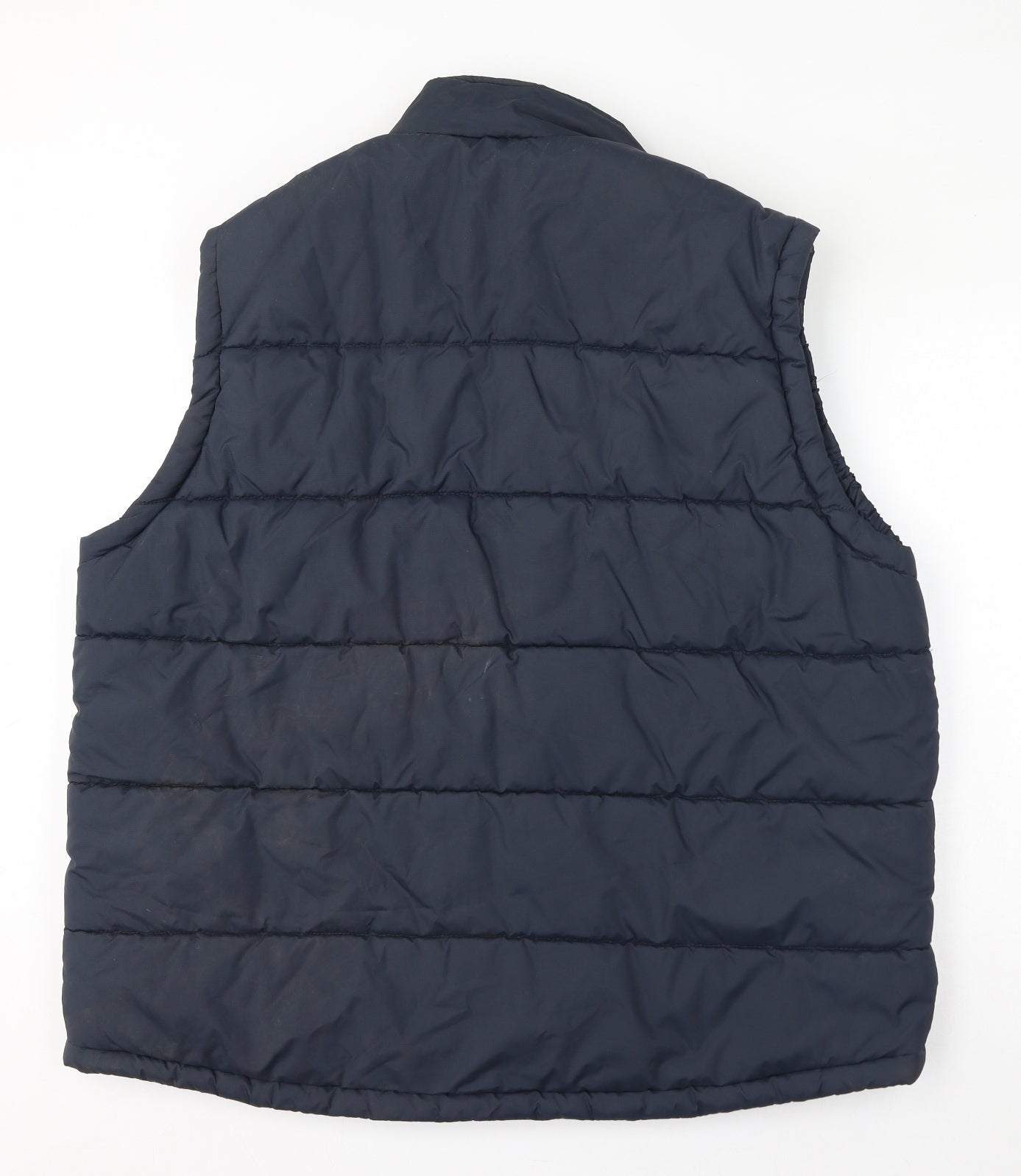 Workwear Mens Blue Gilet Coat Size 2XL Zip