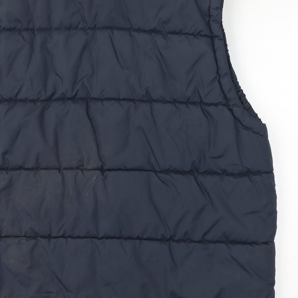 Workwear Mens Blue Gilet Coat Size 2XL Zip