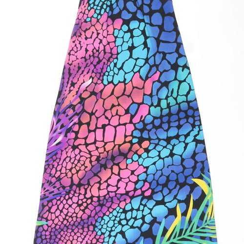 Select Womens Multicoloured Geometric Polyester Maxi Size 8 Sweetheart Pullover