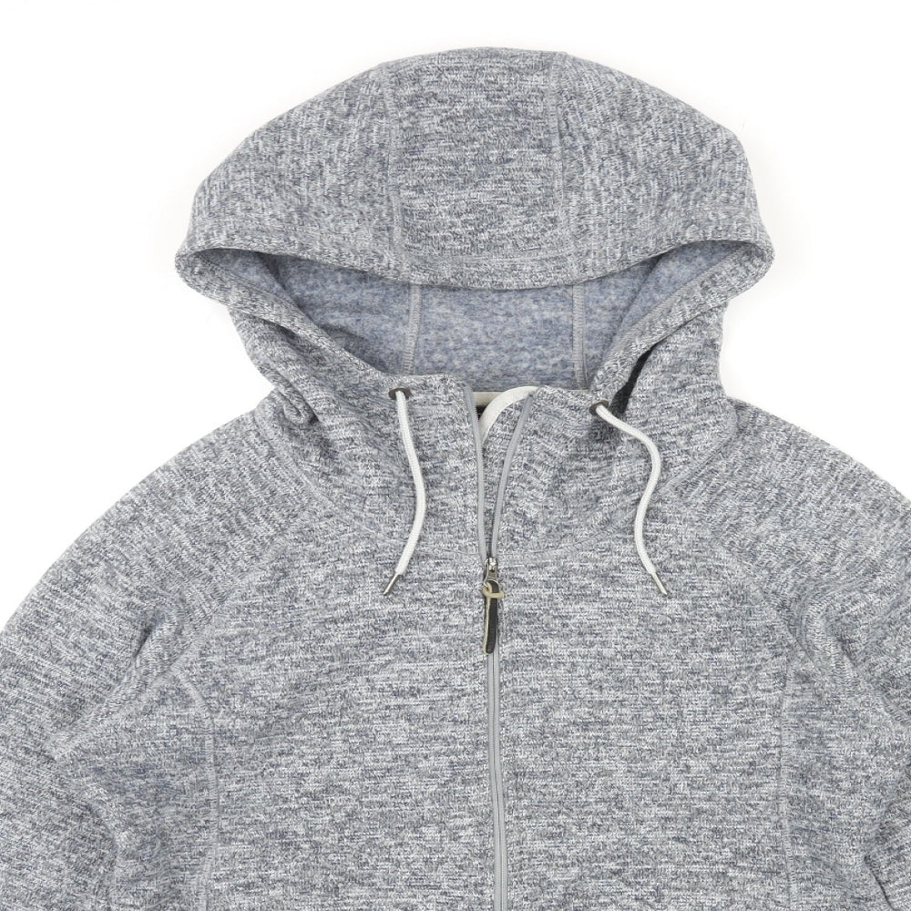 Berghaus Womens Blue Polyester Full Zip Hoodie Size 16 Zip