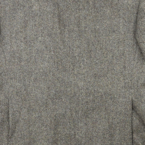 St Michael Mens Green Wool Jacket Blazer Size 42 Regular - Chest Size 41/42