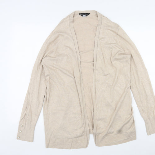 Dorothy Perkins Womens Pink V-Neck Viscose Cardigan Jumper Size 12