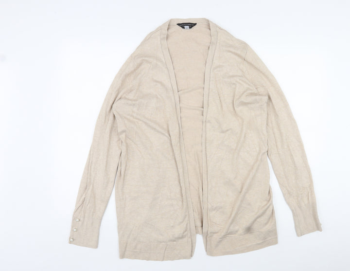 Dorothy Perkins Womens Pink V-Neck Viscose Cardigan Jumper Size 12