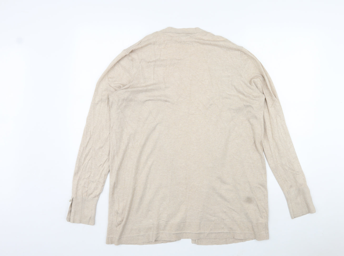 Dorothy Perkins Womens Pink V-Neck Viscose Cardigan Jumper Size 12