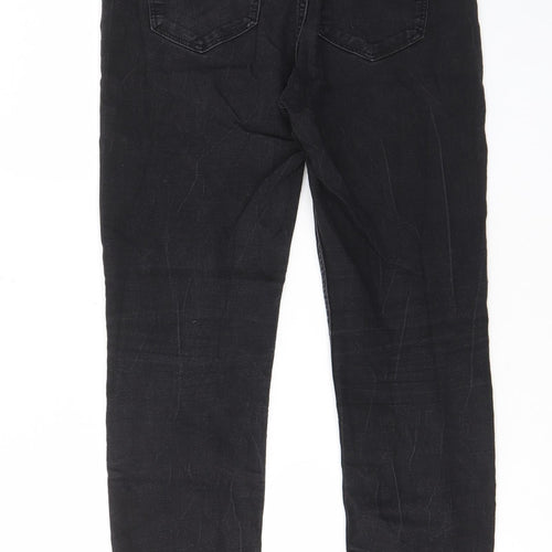 H&M Womens Black Cotton Skinny Jeans Size 29 in L27 in Regular Zip - Pockets