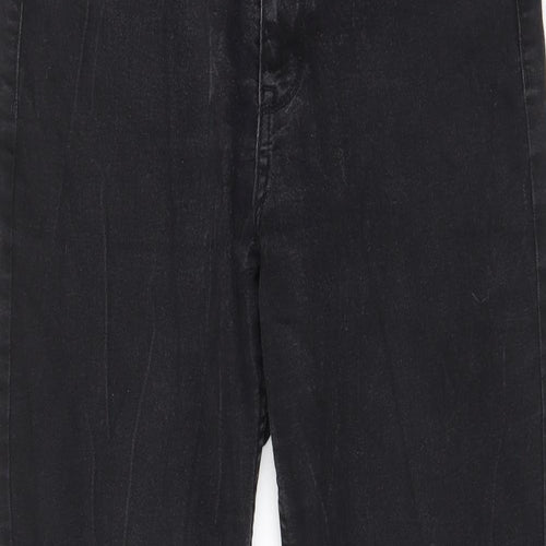 H&M Womens Black Cotton Skinny Jeans Size 29 in L27 in Regular Zip - Pockets