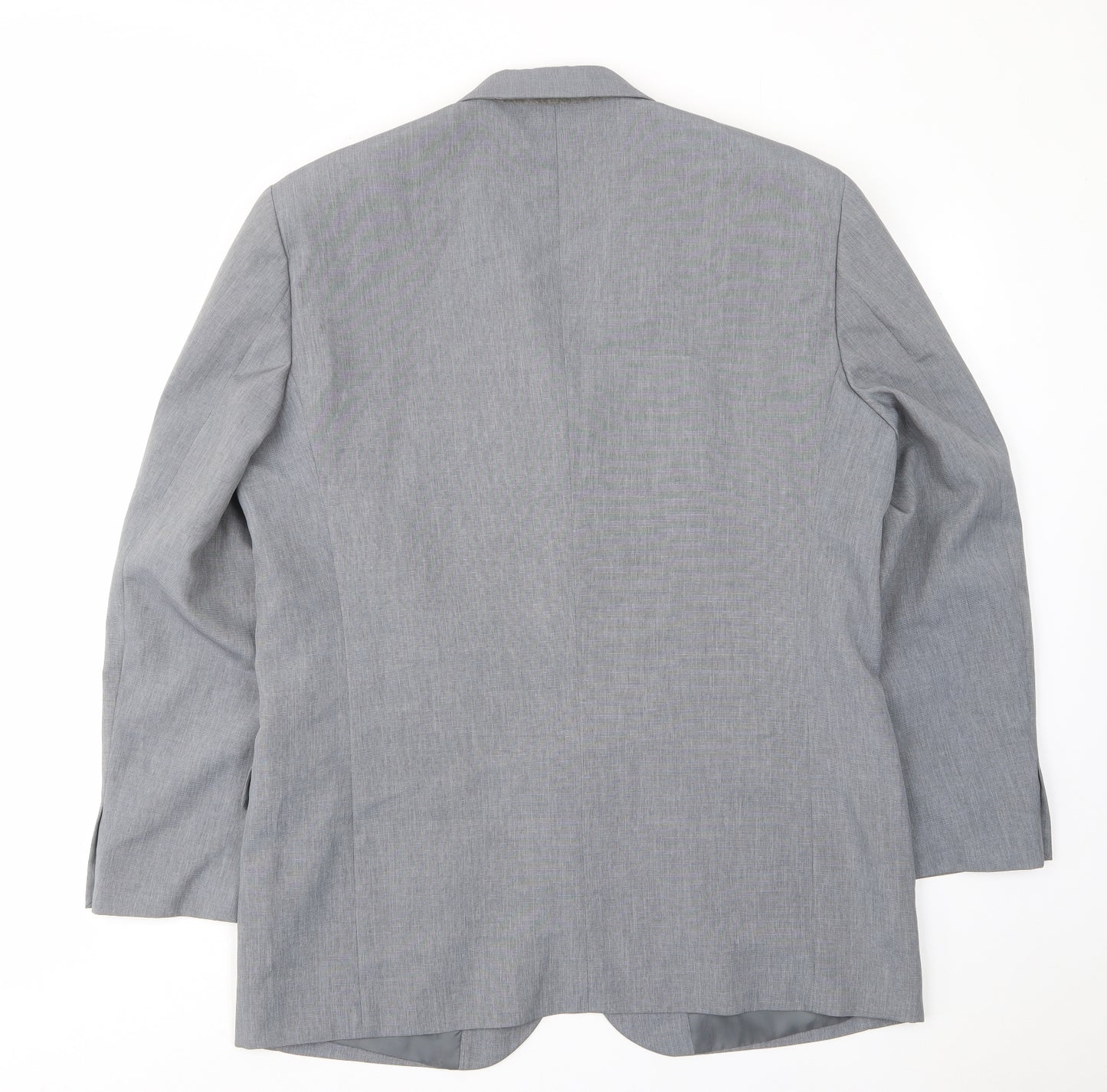 Modern Classics Mens Grey Polyester Jacket Suit Jacket Size 42 Regular - Inside pockets