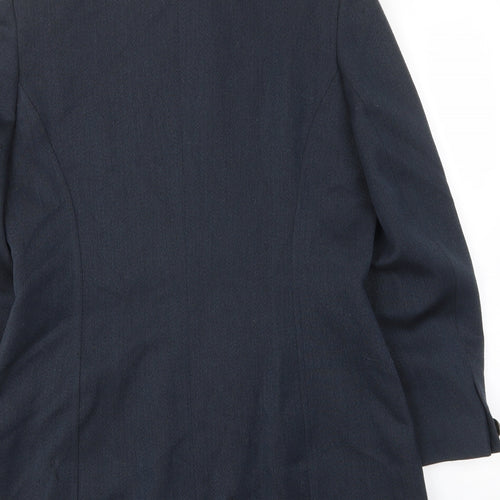 NEXT Womens Blue Jacket Coat Size 12 Button - Pockets